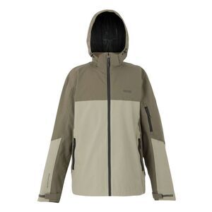 Regatta Mens Bosfield III Waterproof Jacket / Golden Sand/Treetop